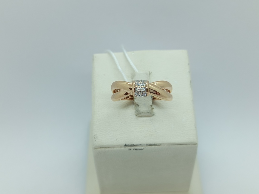 КОЛКМИ585 КОЛЬЦО С КАМНЯМИ (Au 585)