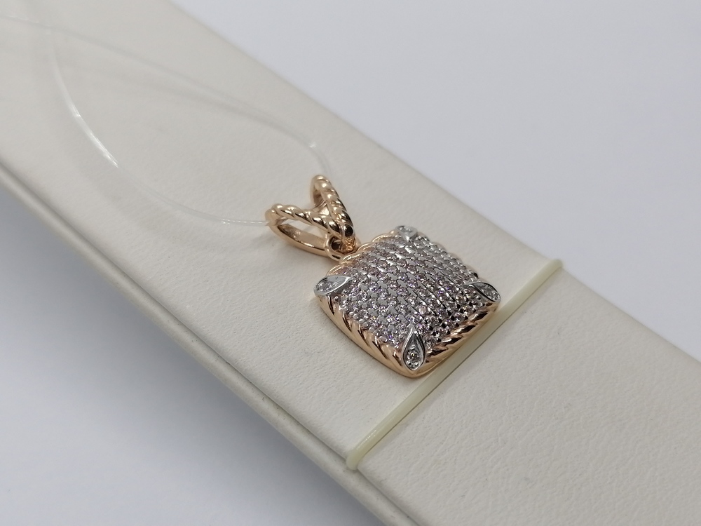 ПОДВЕСКА С КАМНЯМИ (Au 585)