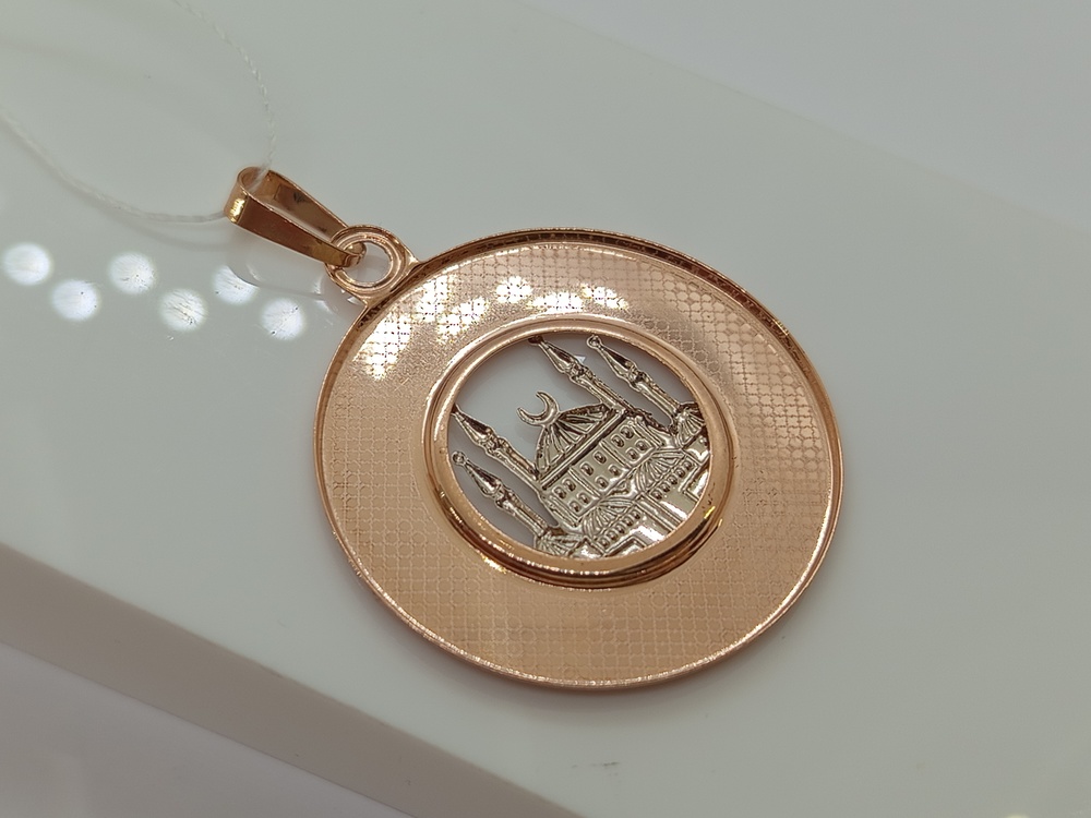 ПОДВЕСКА МЕЧЕТЬ без камня (Au 585)