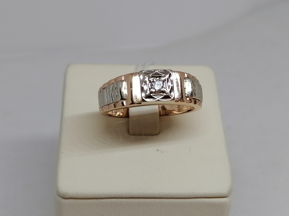 ПЕЧКМ585 ПЕЧАТКА С КАМНЕМ (Au 585)