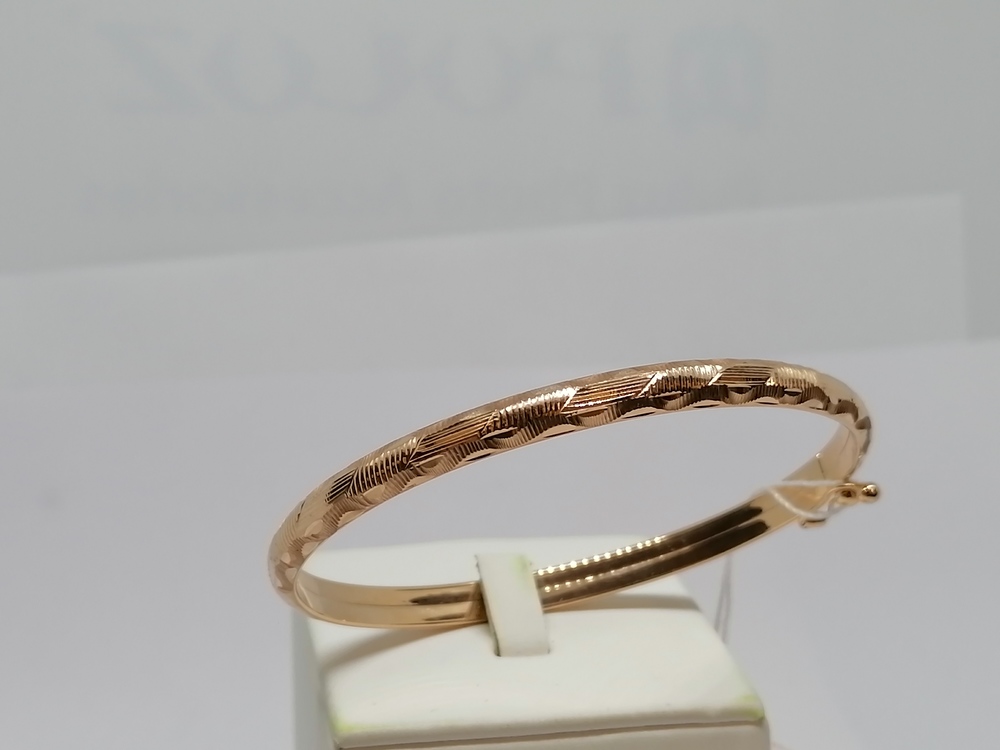 БРАСЛЕТ ЖЕСТКИЙ без камня (Au 585)