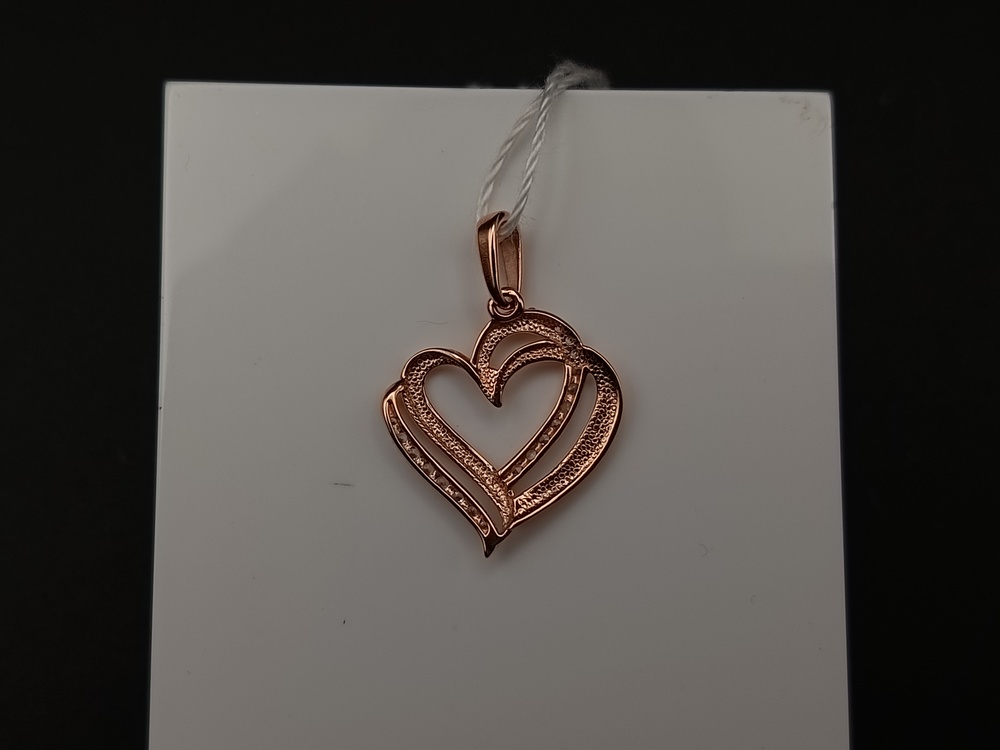 ПОДВЕСКА С КАМНЯМИ (Au 585)