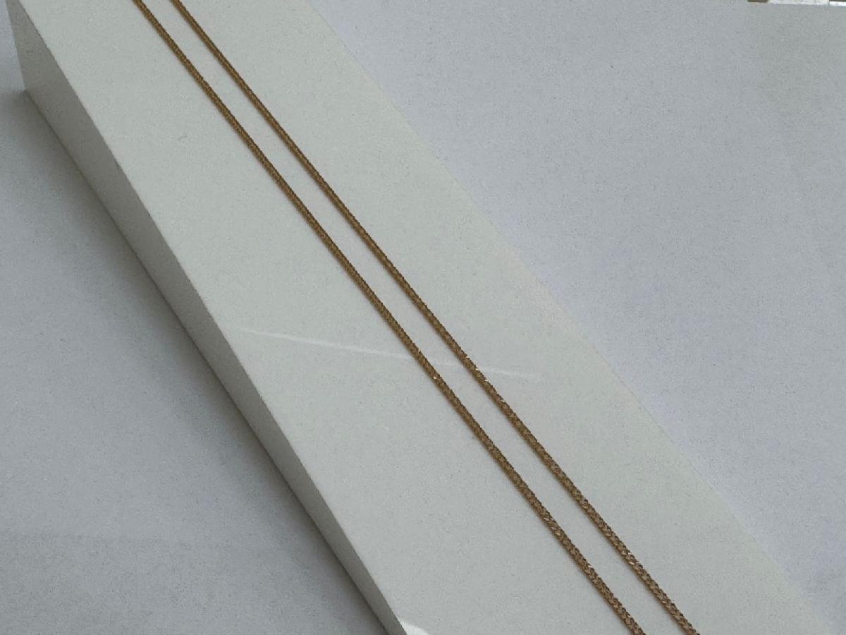 ЦЕПЬ ПОЛНОВЕСНАЯ Ромб двойной (Au 585)