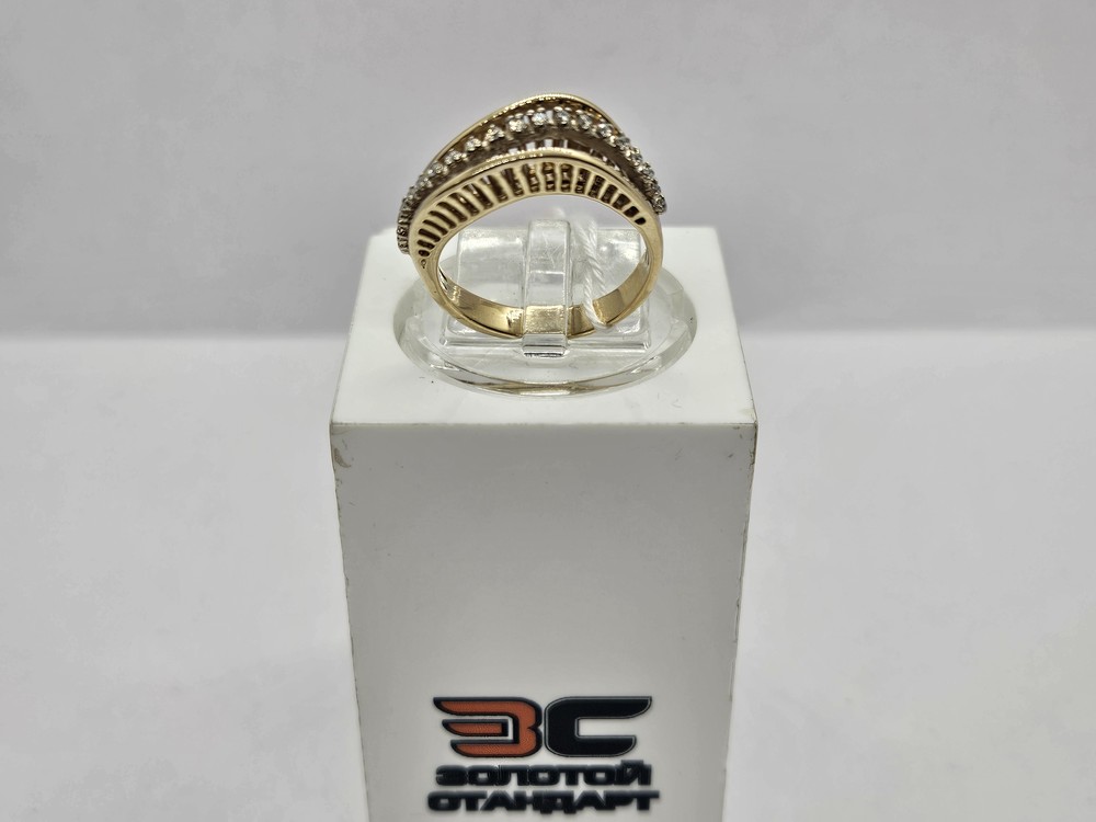 КОЛЬЦО БРИЛЛИАНТ Au 500