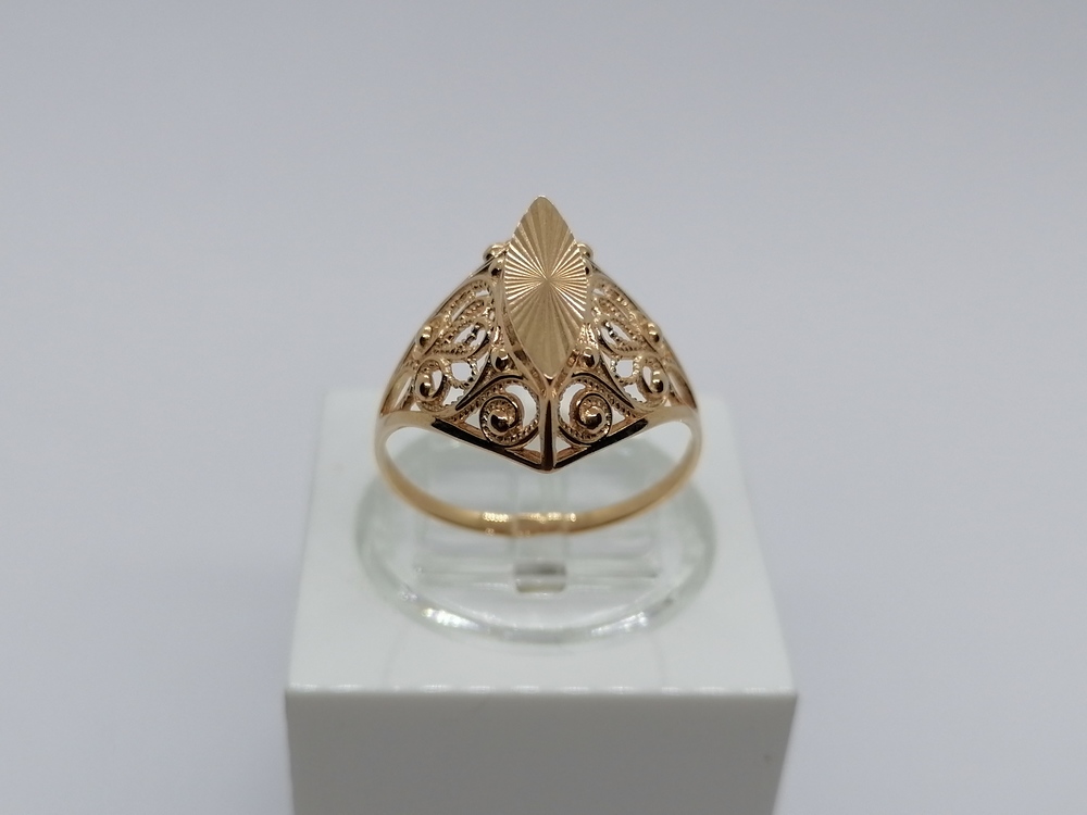 4041а КОЛЬЦО БЕЗ КАМНЯ (Au 585) 4041а КОЛЬЦО БЕЗ КАМНЯ (Au 585)