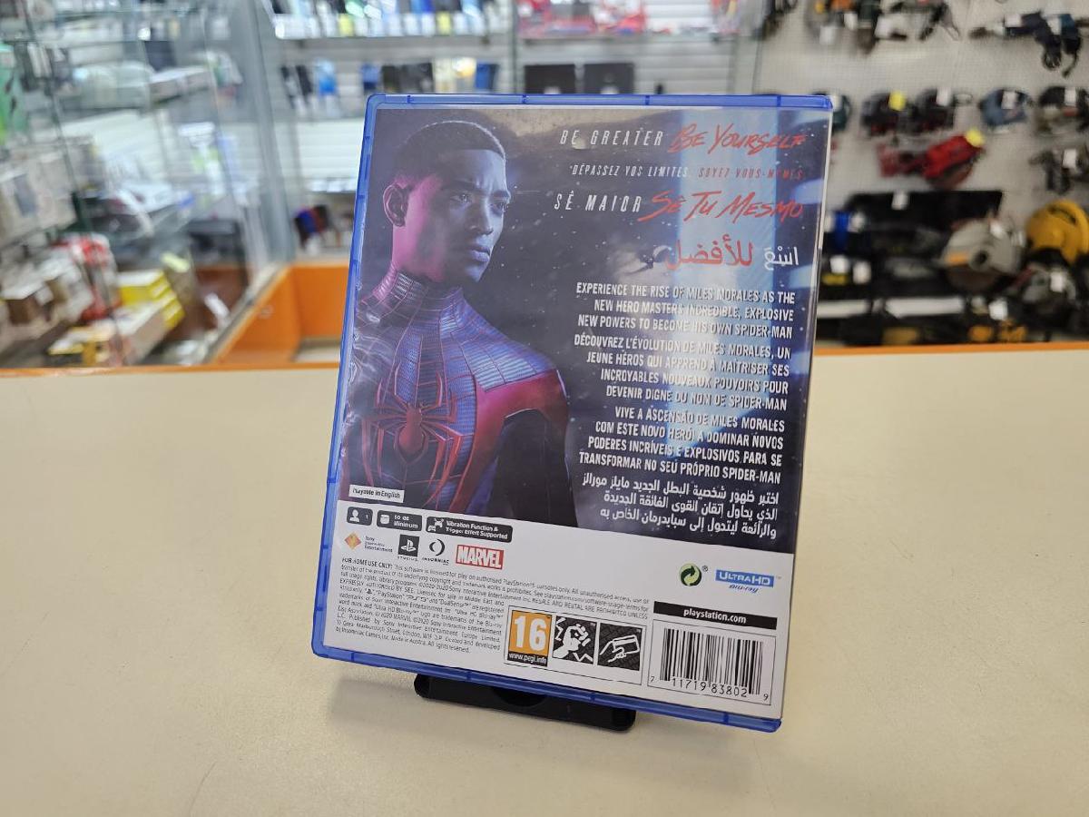 Игра Playstation 4 Spider-Man MILES MORALES