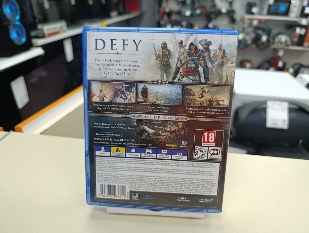 Игра Playstation 4 Assassin's Creed 4 Black Flag