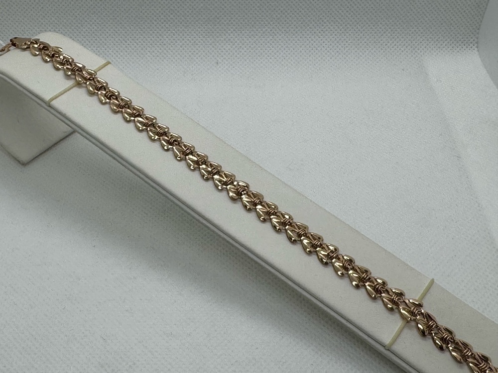 БРАСЛЕТ ПУСТОТЕЛЫЙ Штамповка Au 585