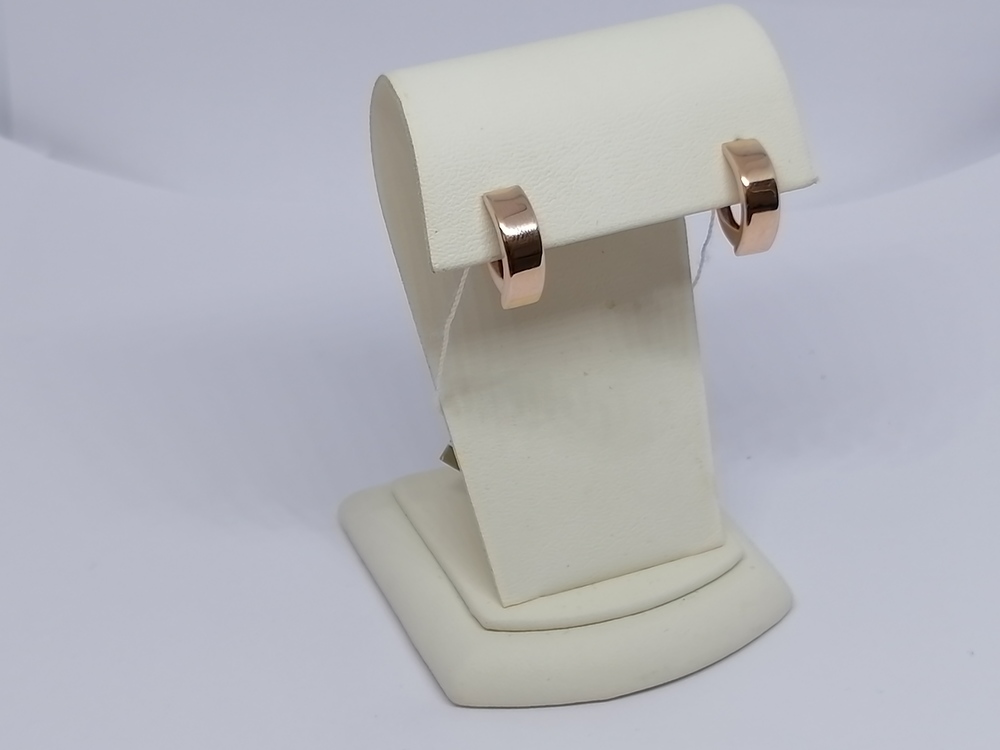 СЕРЬГИ БЕЗ КАМНЯ (Au 585)