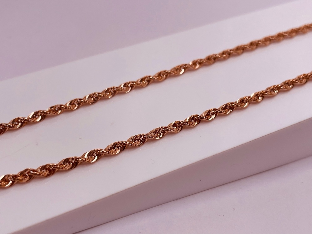 ЦПВР585 ЦЕПЬ ПУСТОТЕЛАЯ Веревка (Au 585)