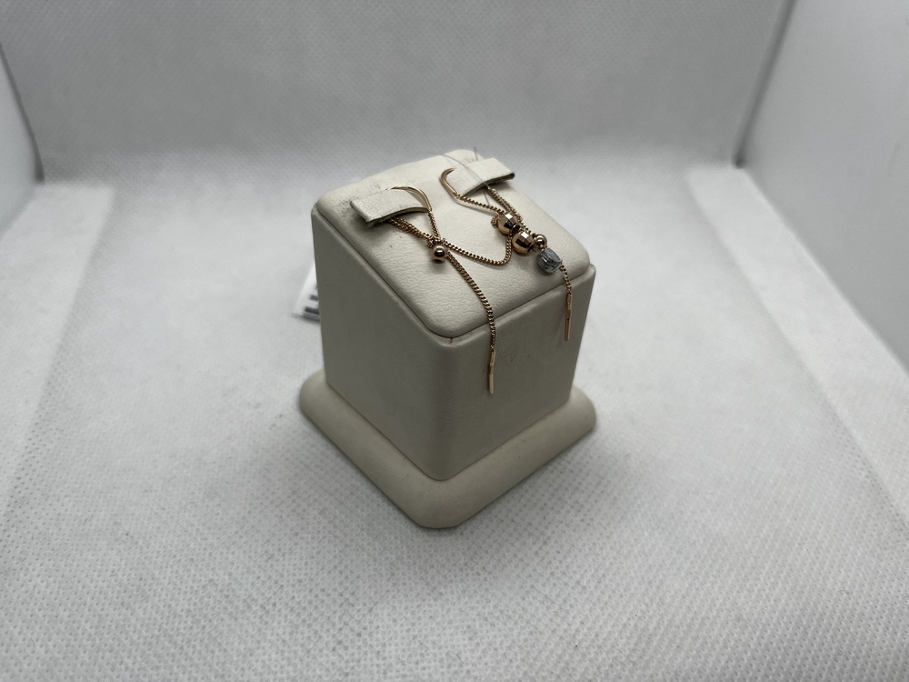 СЕРЬГИ ПРОДЕВКИ без камня (Au 585)