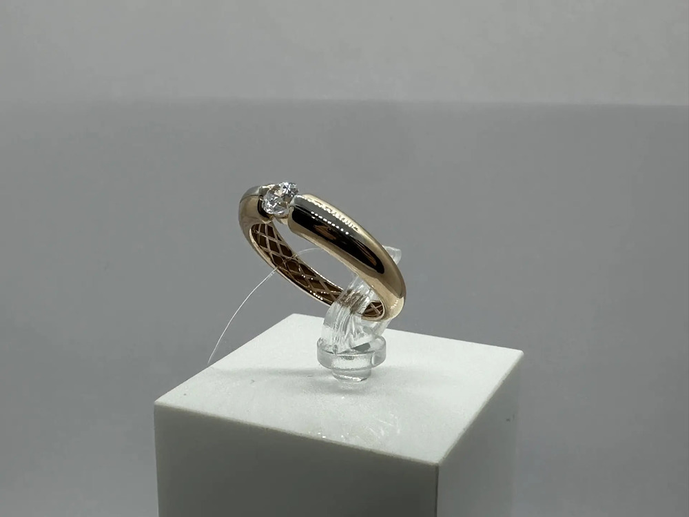 КОЛЬЦО С КАМНЕМ (Au 585)