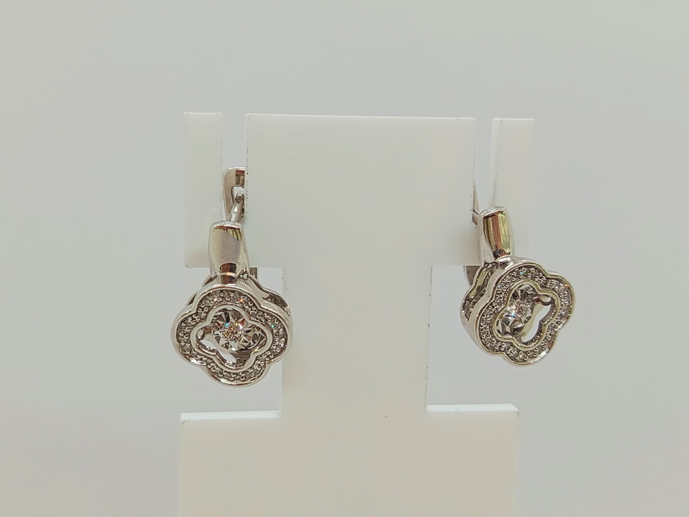 СЕРЬГИ БРИЛЛИАНТ (Au 585)