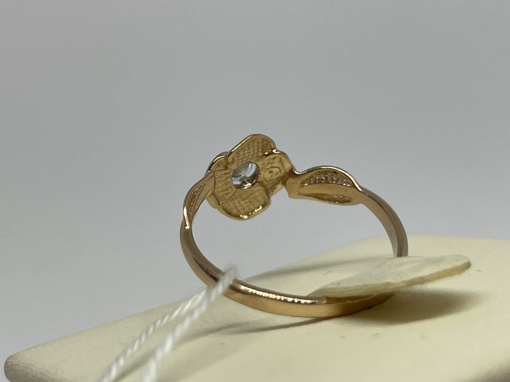 КОЛЬЦО С КАМНЕМ (Au 585)