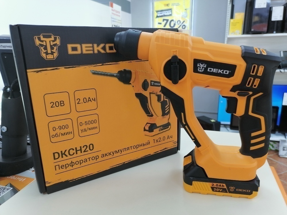 Перфоратор Deko DKCH20
