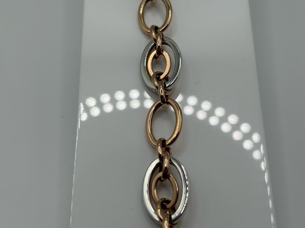 БРАСЛЕТ ПУСТОТЕЛЫЙ Фантазия Au 585