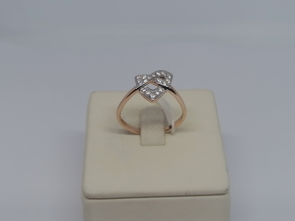 КОЛКМИ585 КОЛЬЦО С КАМНЯМИ (Au 585)