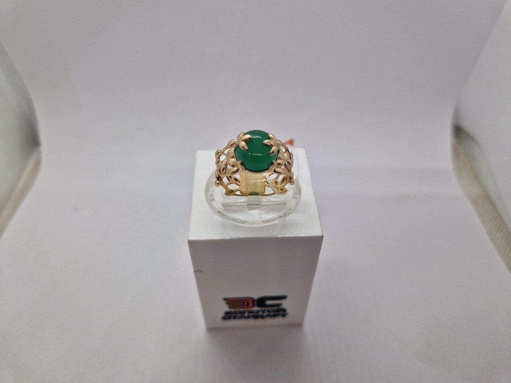 КОЛКМ585 КОЛЬЦО С КАМНЕМ (Au 585)