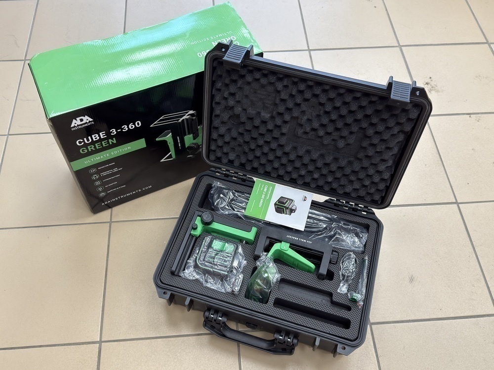 Нивелир ADA Cube 3-360 Green