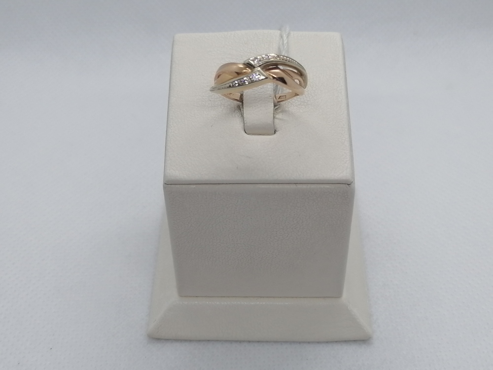 КОЛКМИ585 КОЛЬЦО С КАМНЯМИ (Au 585)