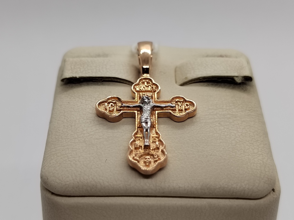 80253 ПОДВЕСКА КРЕСТ (Au 585)