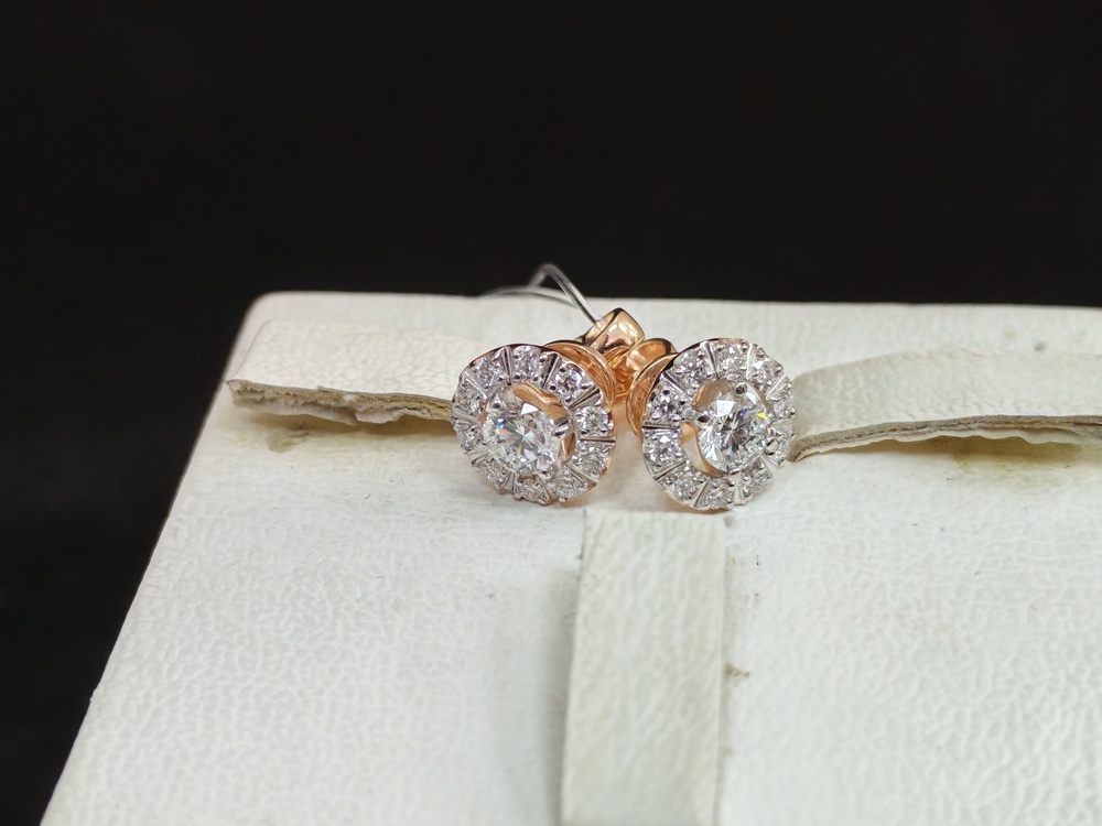 СЕРЬГИ БРИЛЛИАНТ (Au 585)