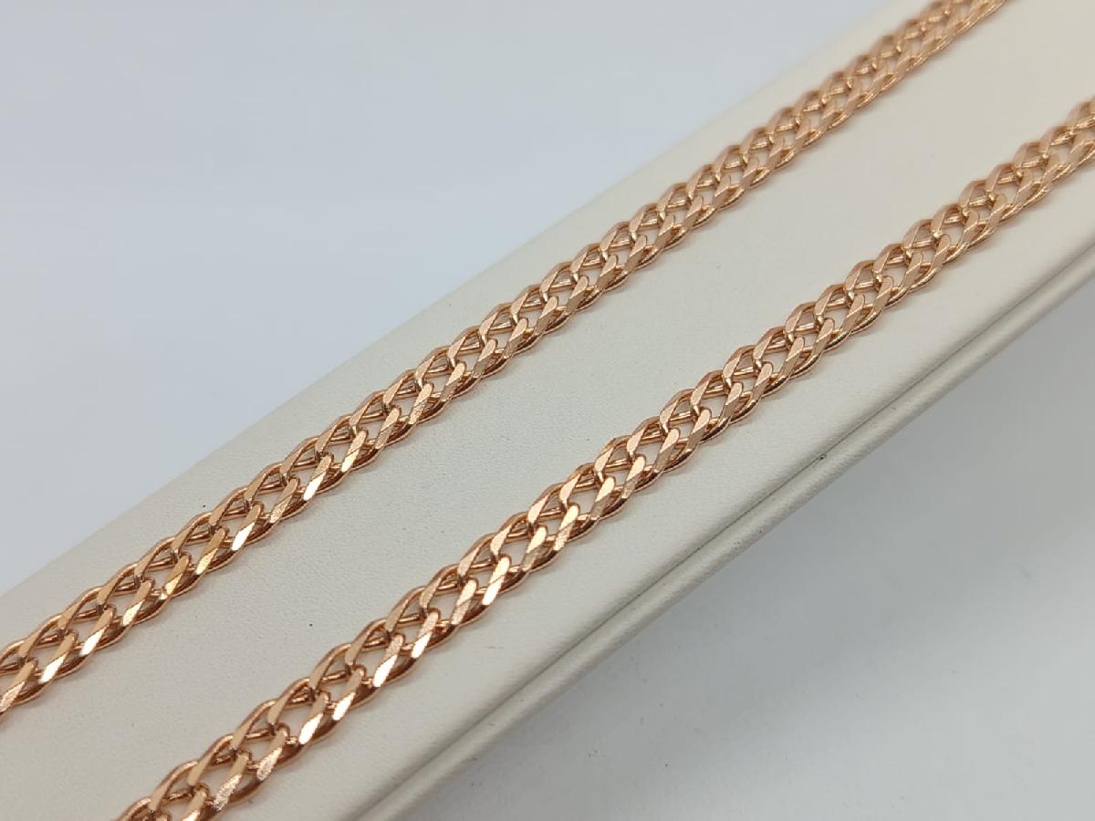 ЦЛР2585 ЦЕПЬ ПОЛНОВЕСНАЯ Ромб двойной (Au 585) ЦЛР2585 ЦЕПЬ ПОЛНОВЕСНАЯ Ромб двойной (Au 585)