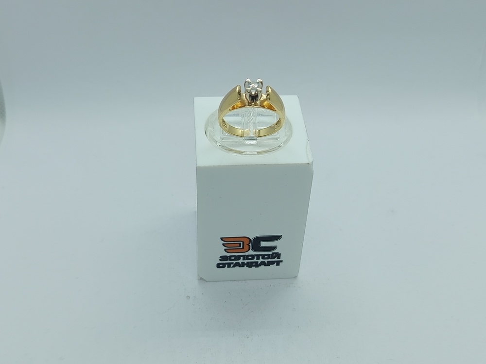 КОЛЬЦО БРИЛЛИАНТ Au 585