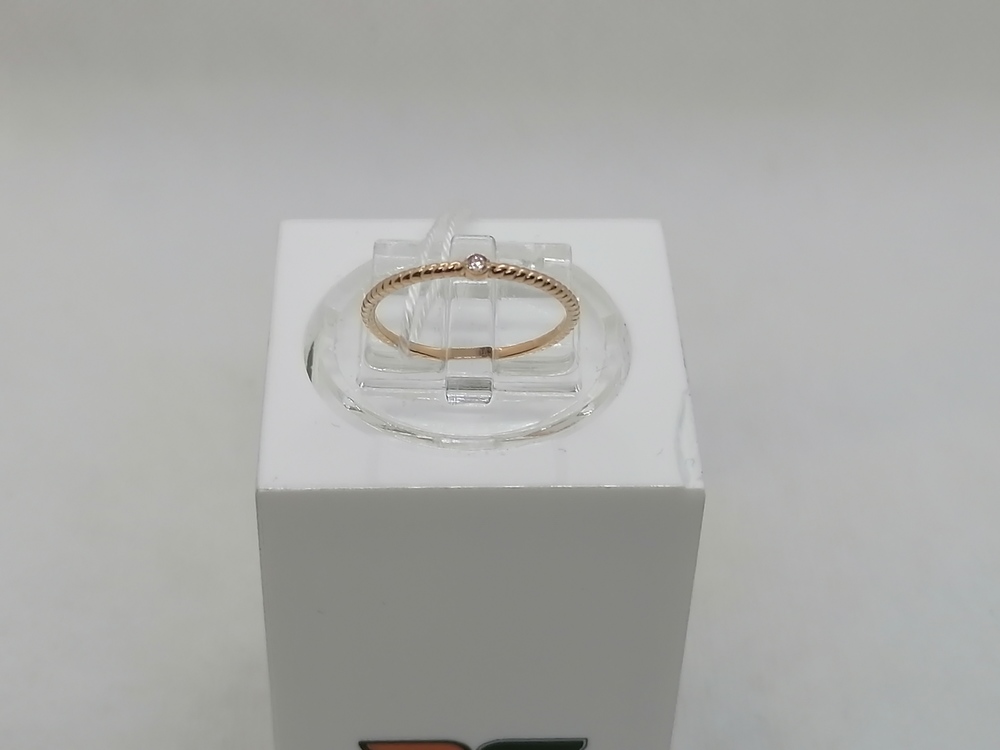 КОЛКМ585 КОЛЬЦО С КАМНЕМ (Au 585)