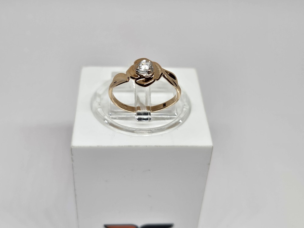 КОЛЬЦО С КАМНЕМ (Au 585)