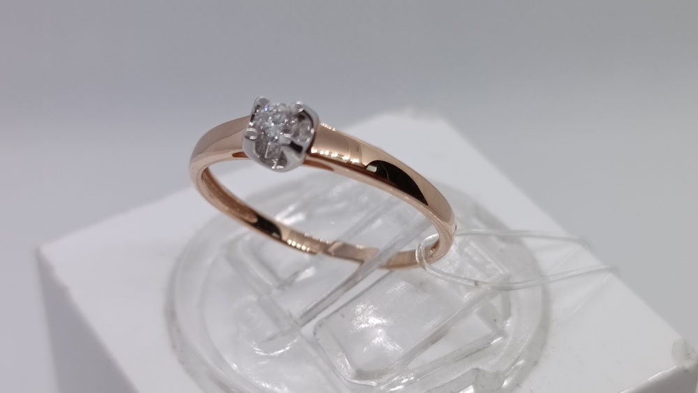 КОЛЬЦО БРИЛЛИАНТ (Au 585)