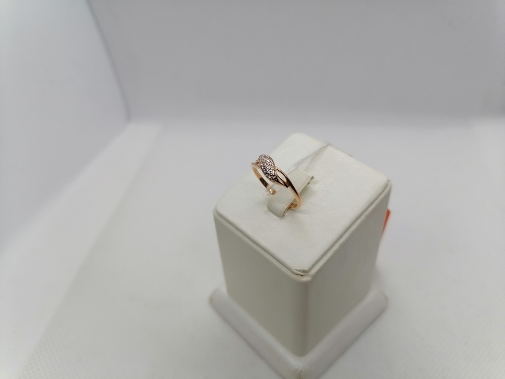 КОЛКМИ585 КОЛЬЦО С КАМНЯМИ (Au 585)