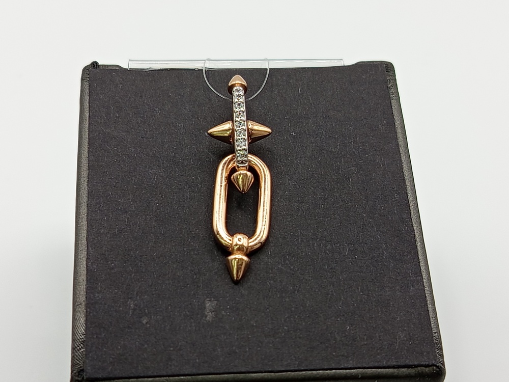 ПОДВЕСКА С КАМНЯМИ (Au 585)