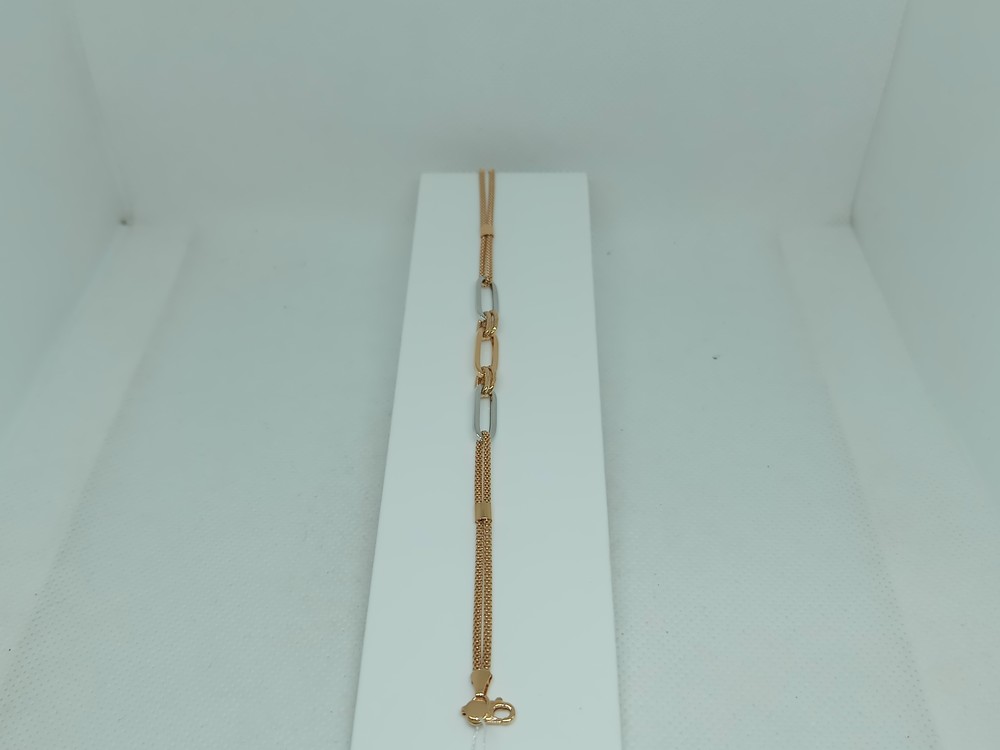 БРАСЛЕТ ФАНТАЗИЯ без камня (Au 585)