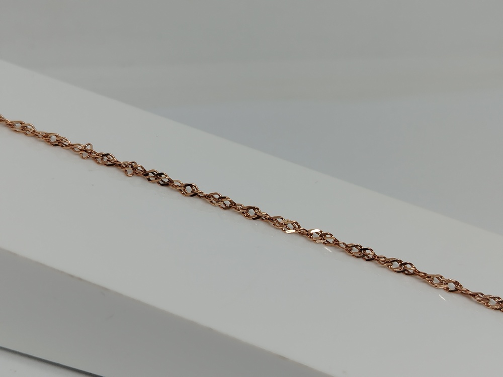 БРАСЛЕТ ПОЛНОВЕСНЫЙ Сингапур Au 585