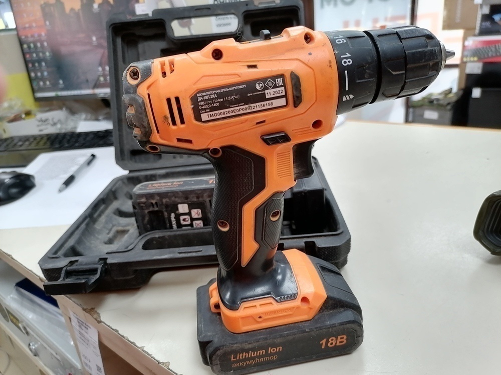 Шуруповерт Вихрь ДА-18Л-2КА;