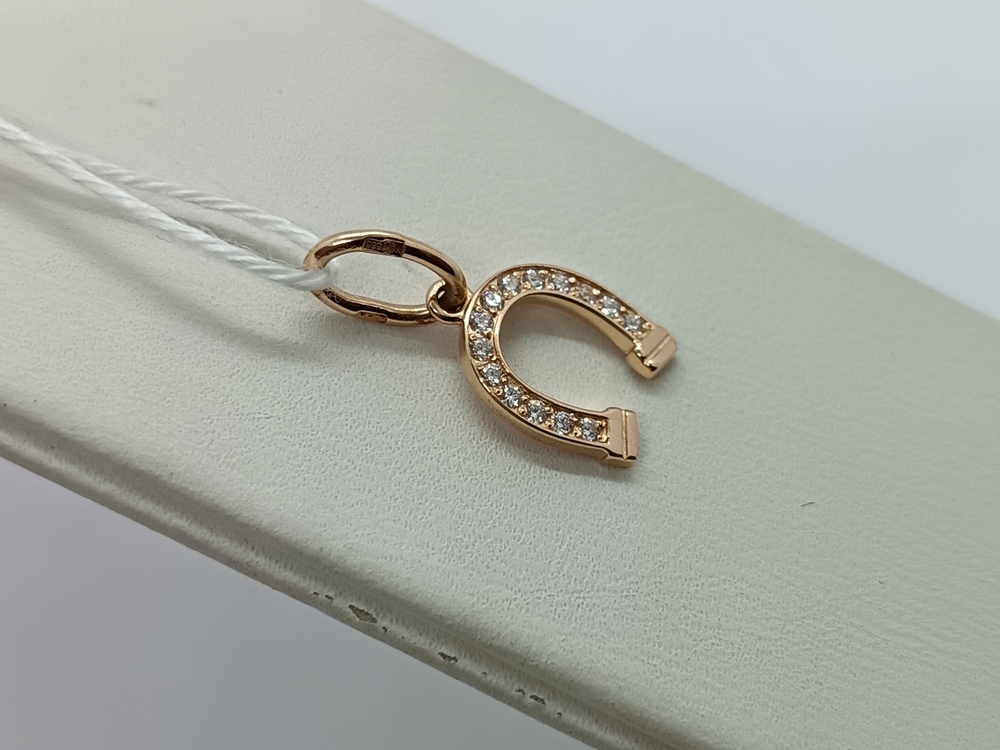 ПОДКМИ585 ПОДВЕСКА С КАМНЯМИ (Au 585)