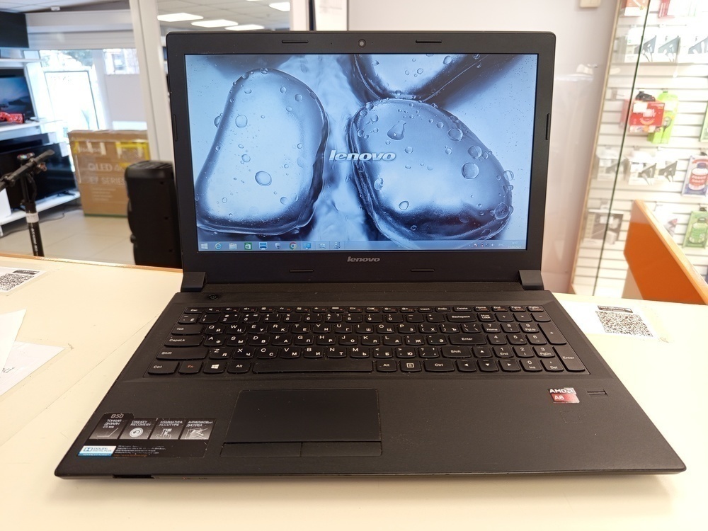 Ноутбук Lenovo; A6-6310, Radeon R4 series, 2 Гб, 480 Гб, Нет