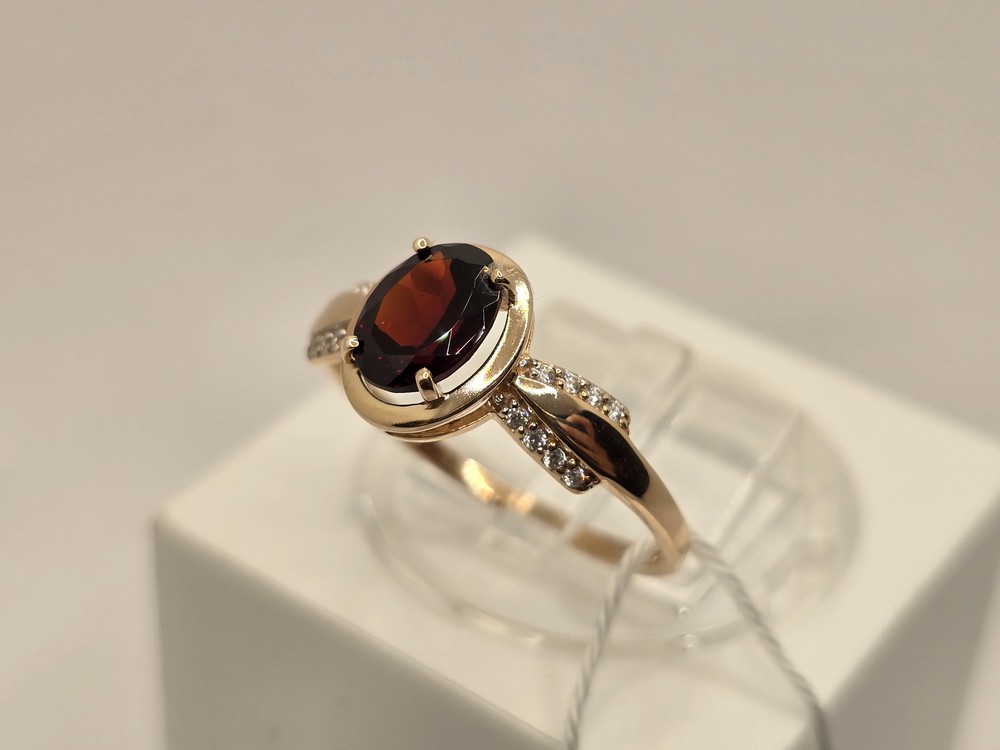 КОЛКМИ585 КОЛЬЦО С КАМНЯМИ (Au 585)