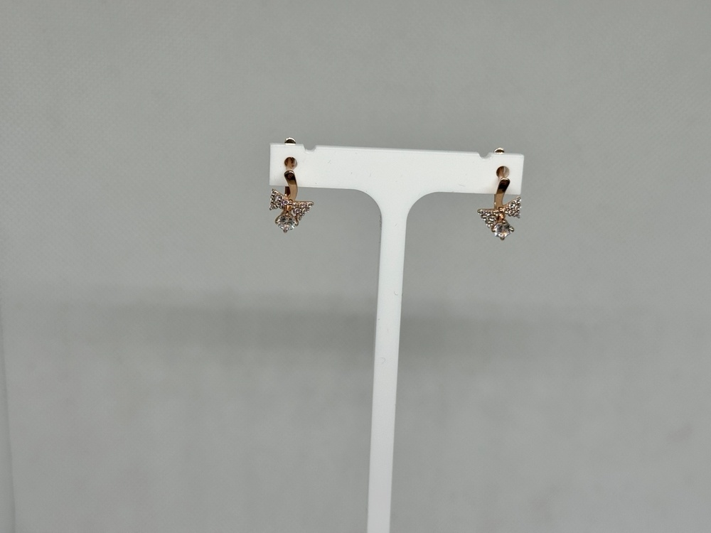 СЕРЬГИ С КАМНЯМИ (Au 585)