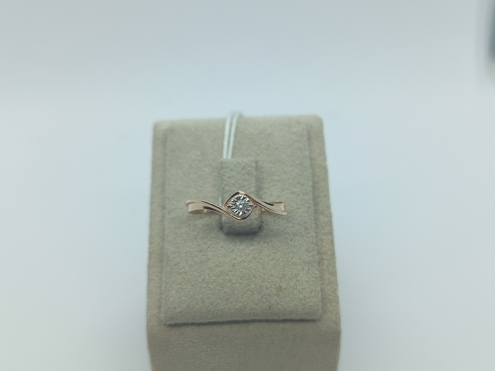 КОЛЬЦО БРИЛЛИАНТ Au 585