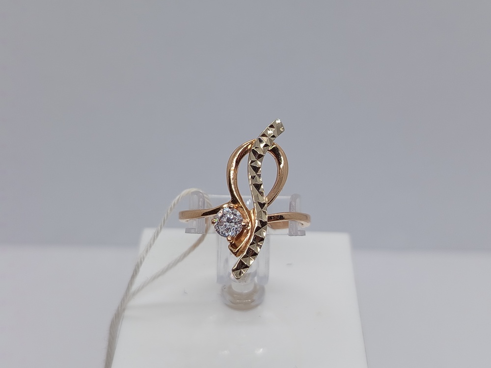 КОЛЬЦО С КАМНЕМ (Au 585)