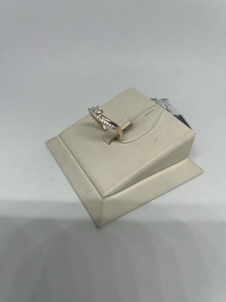 КОЛЬЦО С КАМНЯМИ (Au 585) КОЛЬЦО С КАМНЯМИ (Au 585)