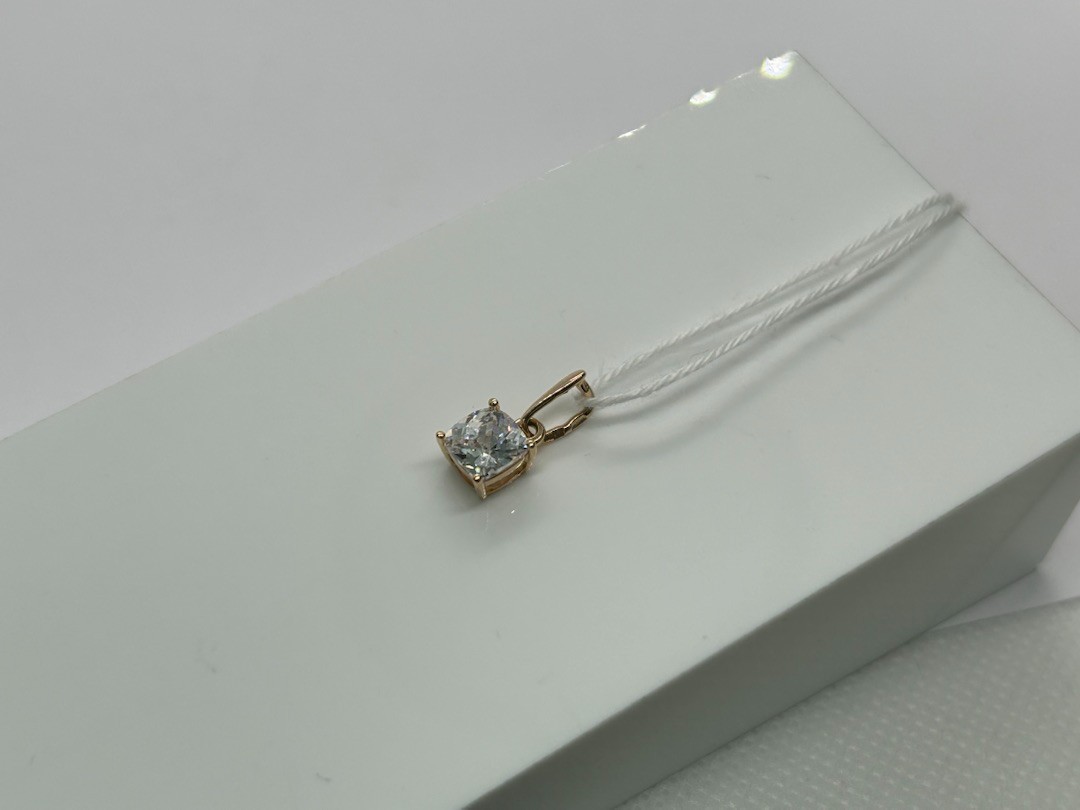 ПОДКМ585 ПОДВЕСКА С КАМНЕМ (Au 585)