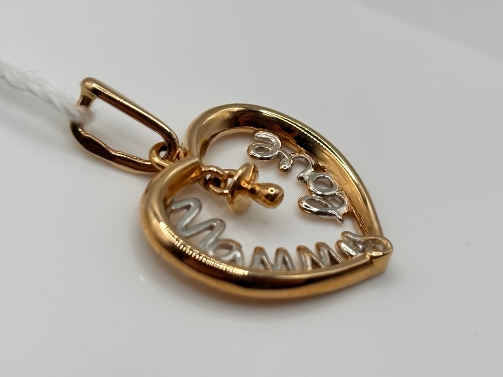 ПОДВЕСКА БЕЗ КАМНЯ Au 585