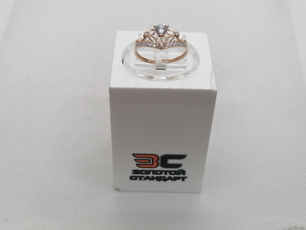 КОЛКМИ585 КОЛЬЦО С КАМНЯМИ (Au 585)