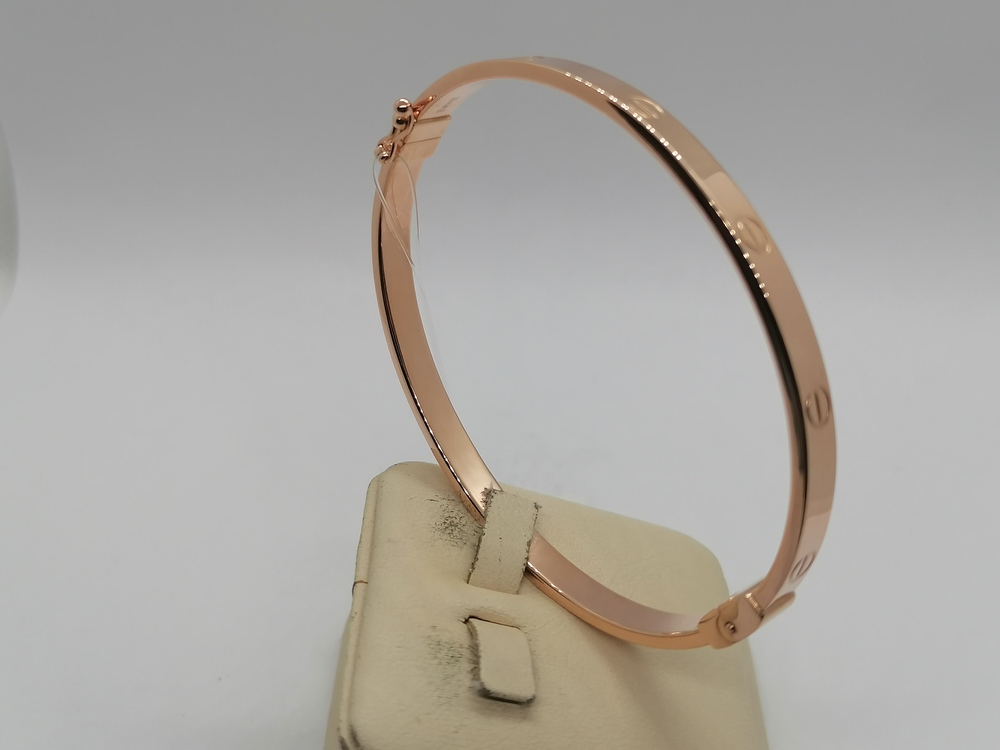 БРАСЛЕТ ЖЕСТКИЙ без камня (Au 585)