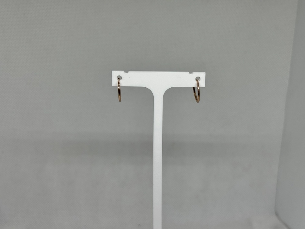 СЕРЬГИ КОНГО без камня (Au 585)