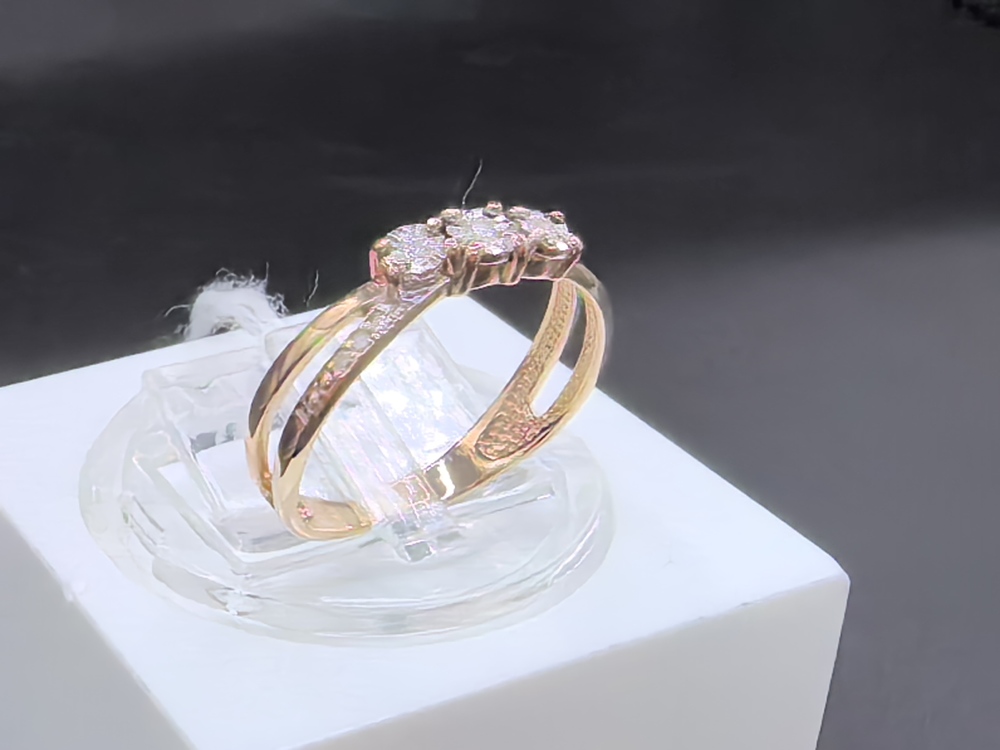 КОЛЬЦО БРИЛЛИАНТ Au 585