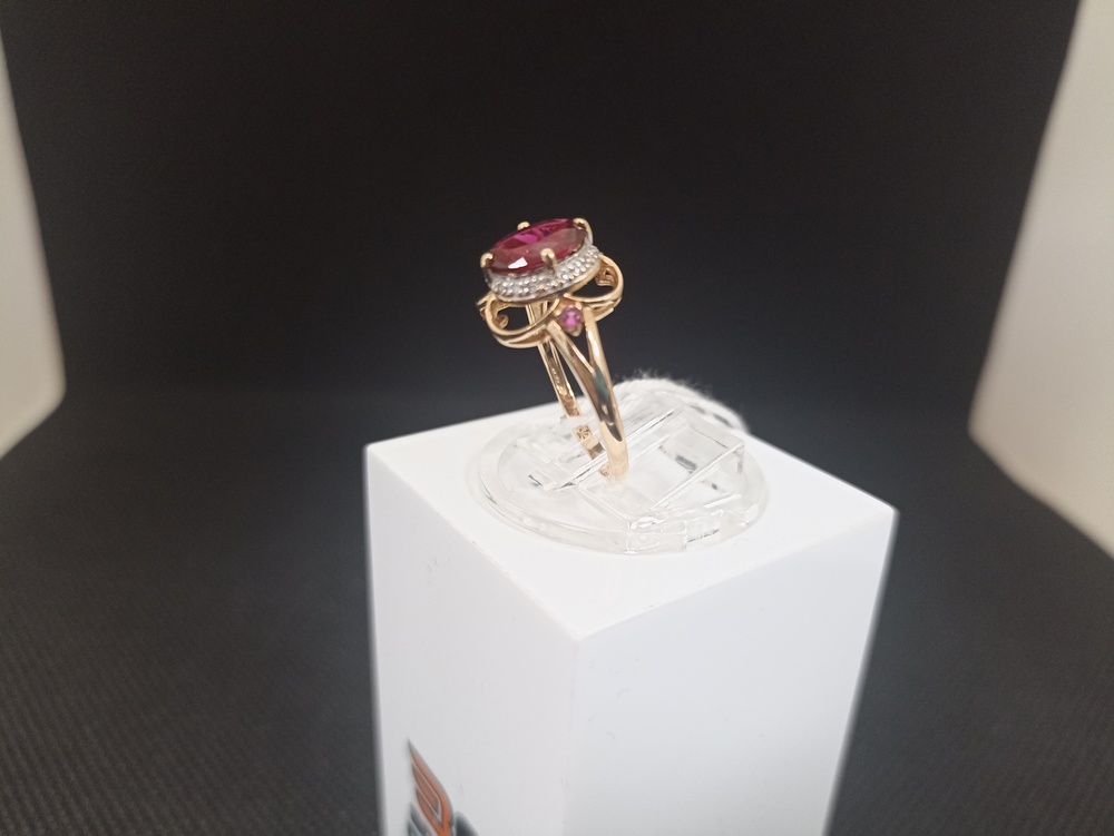 КОЛЬЦО БРИЛЛИАНТ Au 585